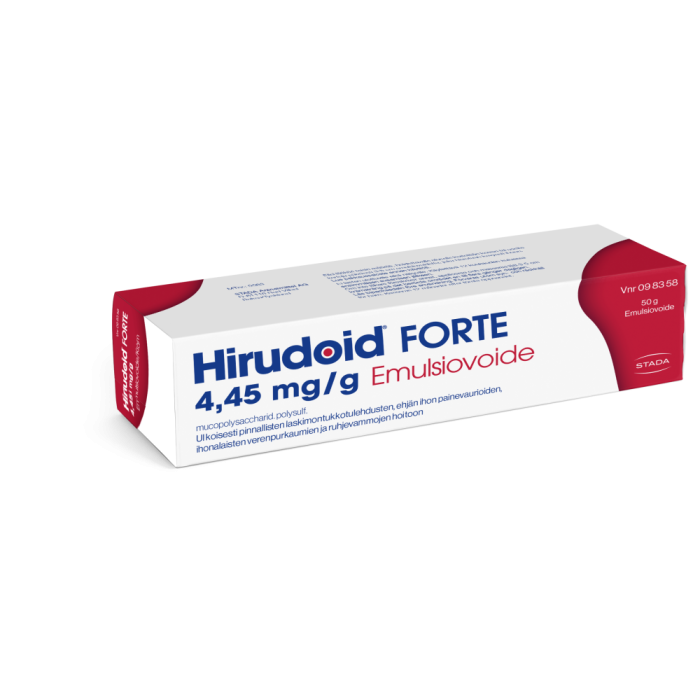 HIRUDOID FORTE emulsiovoide 4,45 mg/g 50 g kuva 2