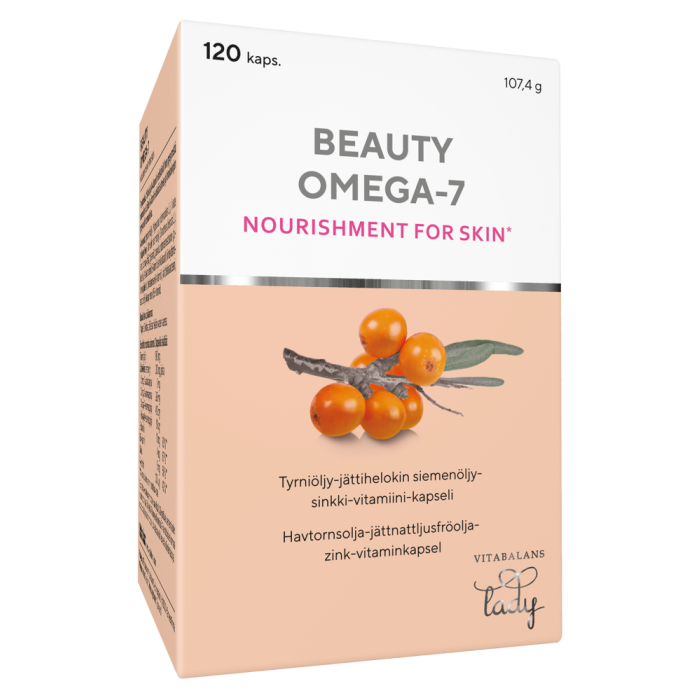 Beauty Omega-7 120 kaps kuva 3