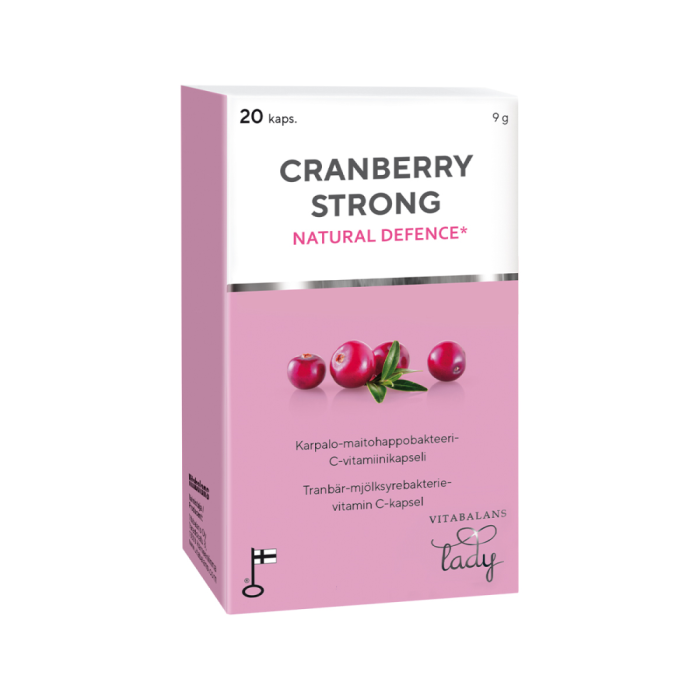 Cranberry Strong 20 kaps kuva 3
