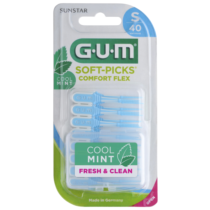 GUM Soft-Picks Comfort Flex Mint small 40 kpl kuva 2
