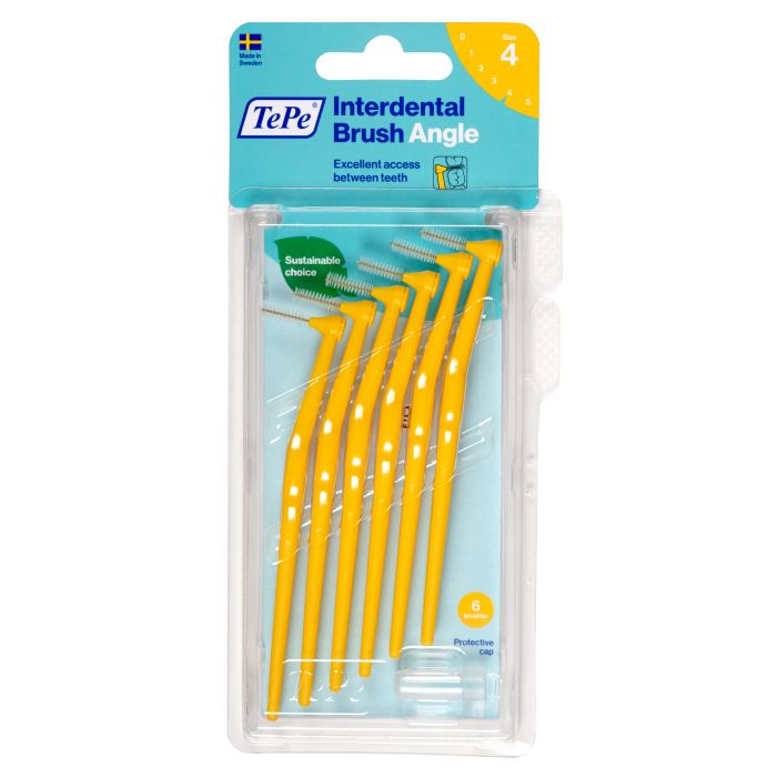 TePe hammasväliharja 0,7 mm Angle keltainen 6 kpl kuva 2