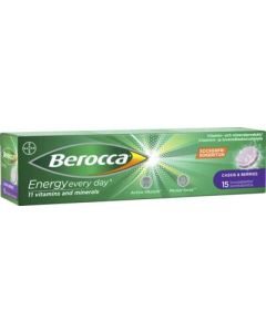 Berocca Energy Cassis & Berries poretabletti 15 kpl