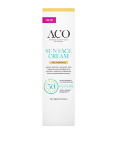 Aco Sun Face Cream Age Defence SPF50 hajusteeton 40 ml