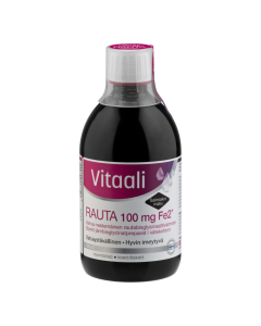 Vitaali Rauta 100 mg salmiakinmaku 500 ml
