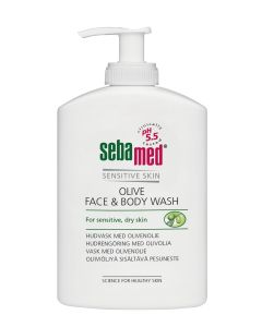 Sebamed Olive Face&Body wash pesuneste pumppupullo 300 ml