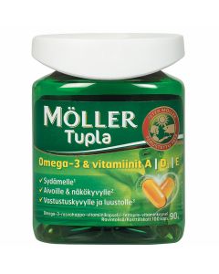 Möller Tupla Omega-3+A,D,E-vit