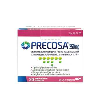 PRECOSA jauhe oraalisuspensiota varten 250 mg 20 kpl