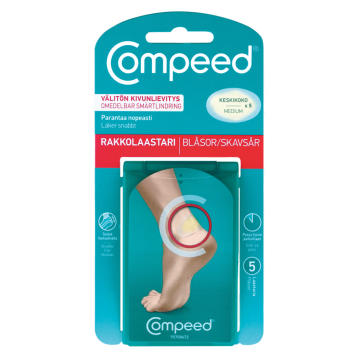 COMPEED RAKKOLAASTARI MEDIUM 5 KPL