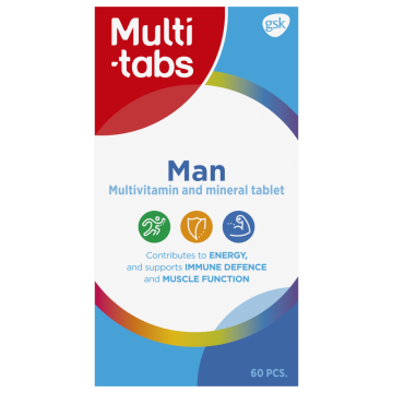 Multi-tabs Man Monivitamiini 60 tabl