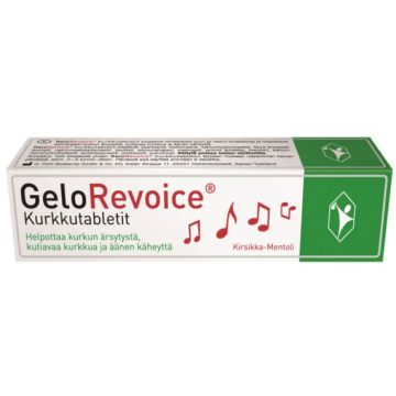 GeloRevoice Kurkkutabl Kirsikka-Mentoli 20 kpl