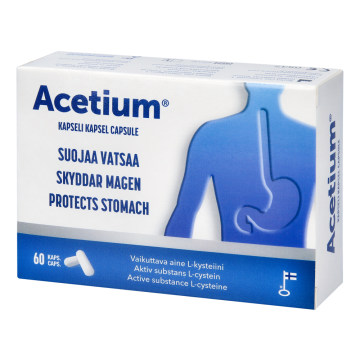 Acetium 100 mg kaps 60 kpl