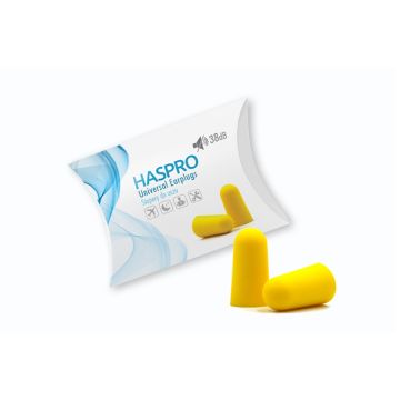 Haspro UNIVERSAL korvatulpat keltainen 1 pari