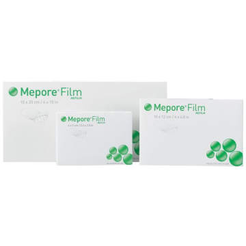 Mepore Film haavakalvo 10x12 cm 10 kpl
