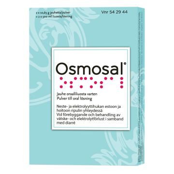 OSMOSAL jauhe oraaliliuosta varten 2 x 10,65 g