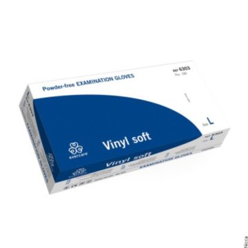 KÄSINE VINYYLI EVERCARE PUUTERITON L 100 KPL (1 LTK)