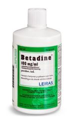 BETADINE paikallisantiseptiliuos 100 mg/ml 250 ml