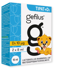 Gefilus Tippa+D3 2x8 ml