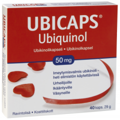 Ubicaps Ubiquinol 50 mg 40 kaps