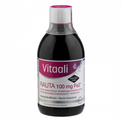 Vitaali Rauta 100 mg salmiakinmaku 500 ml