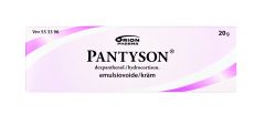 PANTYSON emulsiovoide 10/20 mg/g 20 g
