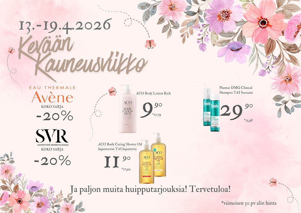 kauneusviikko kevät 2026 banneri